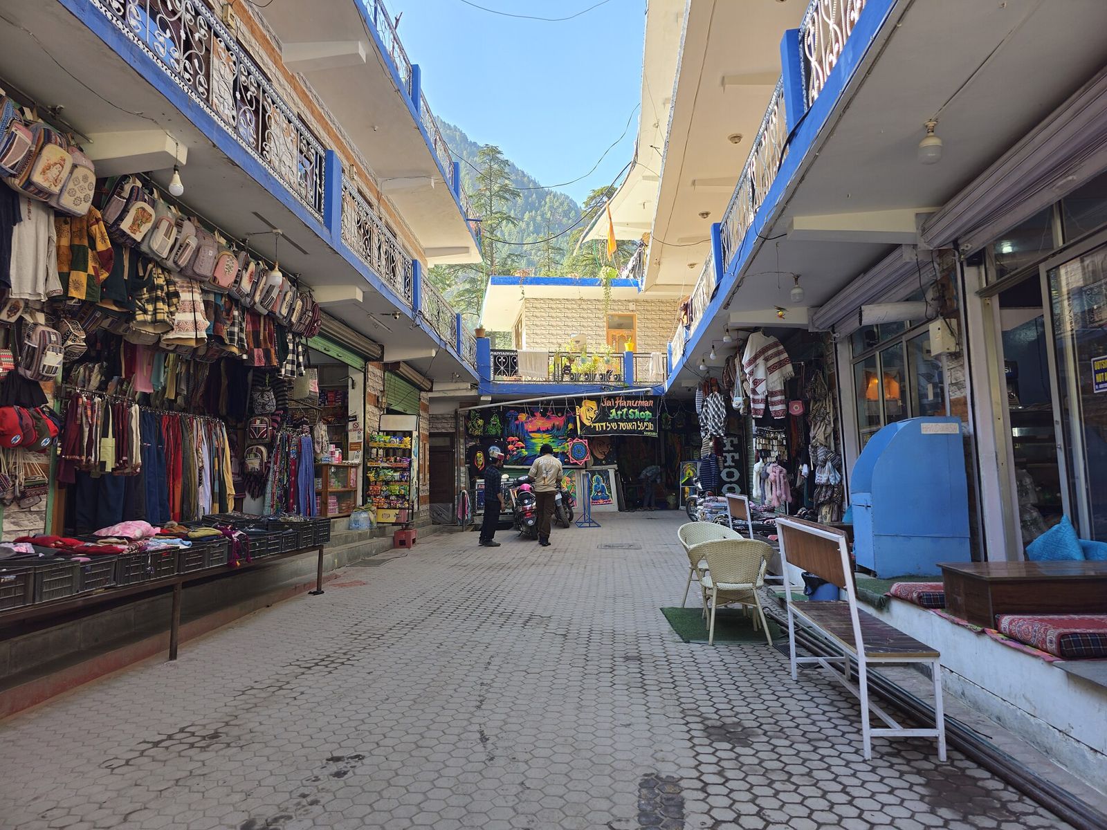 Kasol village in the Parvati Valley, Himachal Pradesh, base camp for Monk Trails treks